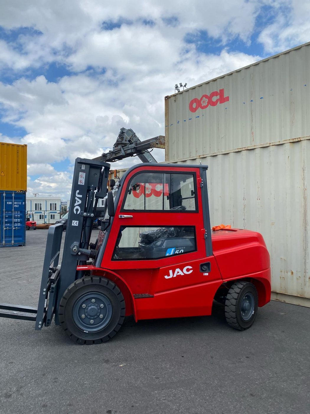 JAC J50 5 Ton Dizel Forklift (Konteynır Elleçleme)