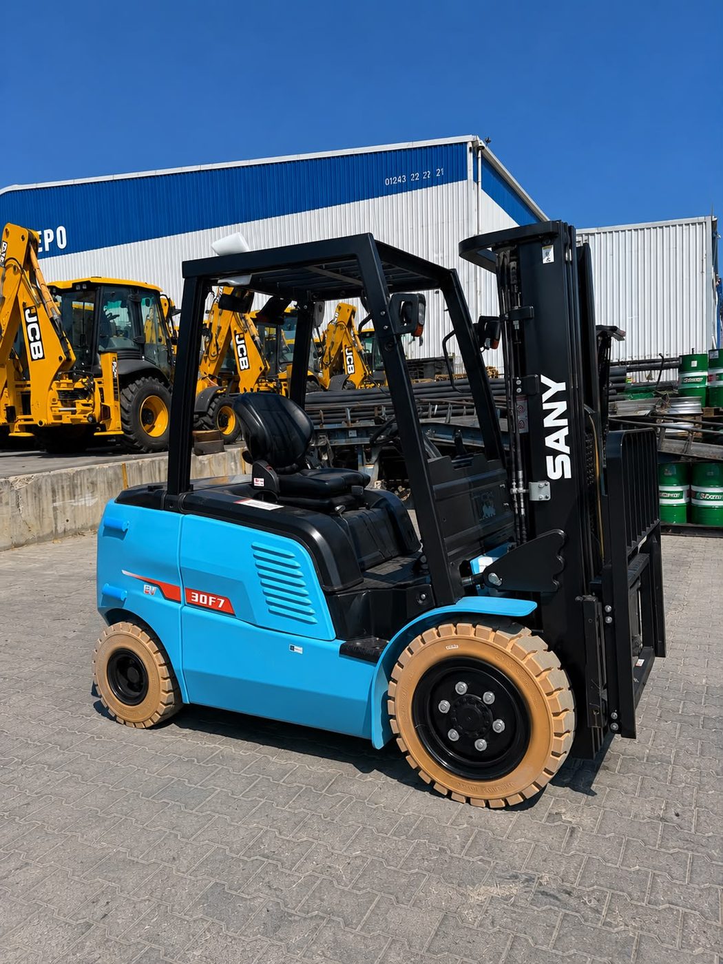 SANY 30F7 3 Ton Elektrikli Forklift